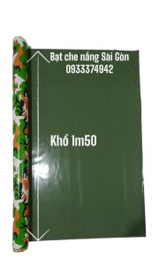 Bạt quân đội - Bạt rằn ri - Bạt che nắng mưa cao cấp dày 0.38mm. Giá bán mét vuông