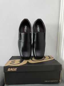 L คัชชูผู้ชาย หนังพียู PU อย่างดี รองเท้าทำงาน รองเท้าราชการ รองเท้าคัชชู Size 39-47 รุ่นBJ 3375