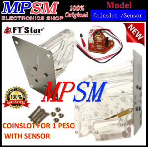 MPSM SHOP 1pcs Coinslot /Sensor Coin Slot (1) Piso For New & Old Coins With Sensor  -Product detai