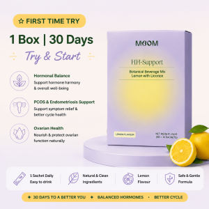 MOOM Health Happy Hoones 40:1 Inositol Supplement For Women Helps Maintain Hormone Balance & Support Healthy Female Reproductive Wellness Care