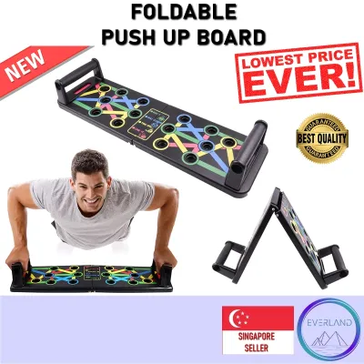 ⭐SG SALES⭐ Push Up Board Trainer/ Foldable Push Up Board/ Fitness & Home Gym Equipment/ SG CHEAPEST
