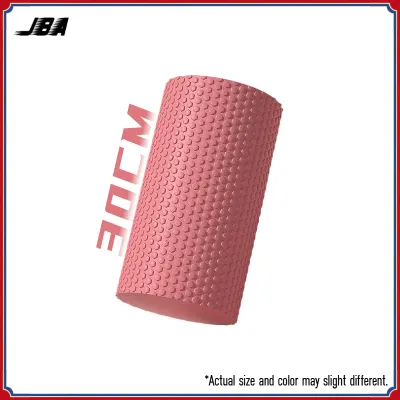 JBA ลูกกลิ้งโฟมโยคะหนา10ซม. น้ำหนักเบายาว90ซม. เครื่องนวดกล้ามเนื้อกระแทกกันลื่นอีวาความหนาแน่นสูง