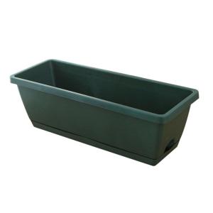 Indoor Rectangular Vegetable Herb Planter Box Shatterproof Drain Hole Design Flower Pot Windowsill Planter Box Garden Supplies