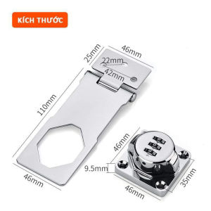 Ổ Khoá Mật Khẩu An Toàn Tiện Lợi Bảo Hành 3 Tháng An Toàn Tiện Lợi Dễ Lắp Đặt Cho Nhiều Mục Đích