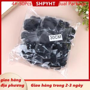 [COD] SHPYHT Giao hàng địa phương 50 cái tóc Net Đen đàn hồi bó tóc vô hình hairnet lưới Bun tóc Net 30 50 60cm Phụ kiện tóc