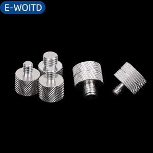 E-WOITD 3 8 đến 1 4 Nam sang nữ chủ đề Vít gắn Bộ chuyển đổi ba chân tấm vít tụ mic chống sốc Khung vít