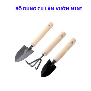 Bộ 3 dụng cụ làm vườn xẻng xớicào mini