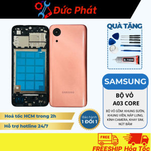 BỘ VỎ Thay Thế SAMSUNG A03 CORE FULL PHỤ KIỆN (TẶNG KEO VÀ BỘ SỬA)