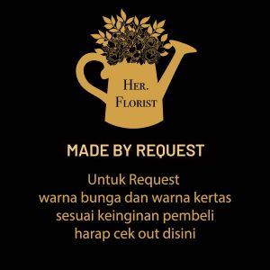 HER.FLORIST [GOMPIE] 10 PCS Soap & Dried Flower/Buket Bunga Sabun Gompie 10PCS Bunga Kering  Hadiah