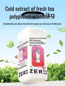 Tea Extracts Peach Mouth Flavor Tablets Deodorant Oolong Jasmine