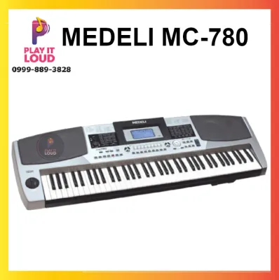 MEDELI MAC-780 New Portable Electronic Keyboard 61-Key Touch Responsive USB MIDI Keyboards with Built-in Speaker