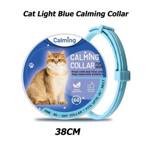 🔥🔥🔥Calming Collar for Cat & Dog 60 Days Stress Free Reduce Anxiety & Scratching Feline Pheromone Deworming Collar