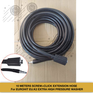 [FNQ] 10M 15M EXTEND PVC 180bar HOSE Eurohit EU.K2 EXTRA Water Jet Sprayer High Pressure Cleaner Washer EU K2