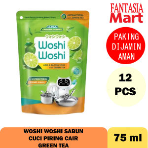 WOSHI WOSHI 75ML SABUN CUCI PIRING PACK ISI 12 PCS FUNCORNER DENGAN PAKING AMAN