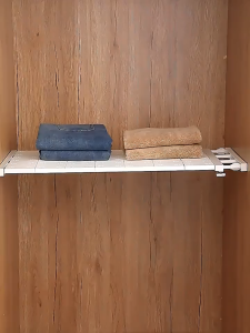 TEEMO Wardrobe Layered Partitions Extendable And Stackable Nail Free Storage Cabinet Retractable Rack Cabinet Storage Layered Rack Rak Penyimpanan Boleh Laras - Fulfilled by TEEMO SHOP