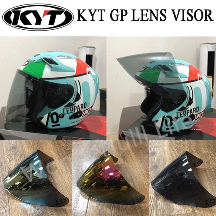 Original KYT Visor Lens Fit for KYT GP Helmet KYT GP Visor Lens with ...