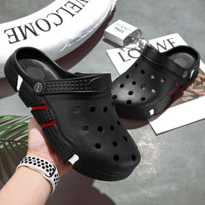Free Shipping Summer MenS Trendy Slip-On Sandals With Non-Slip Soles Soft Insoles Open-Toe Design And Thick Soles For Outdoor Wear Perfect For The Beach