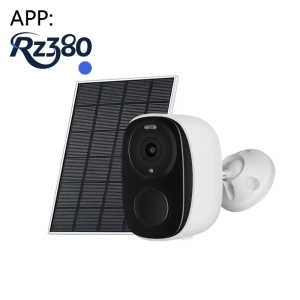 RZ380 2K Outdoor WIFI Solar CCTV Rechargeable Battery IP66 Waterproof Motion Detection Night Vision