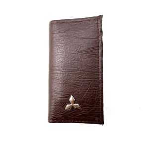 DOMPET KUNCI STNK MOBIL BAHAN SERAT URAT JERUK