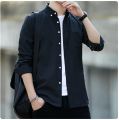 Kemeja Pria Lengan Panjang Baju Kantor Hem Cowok Dewasa Kemeja Pria Polos Slimfit Kemeja Casual Jumbo Bigsize. 