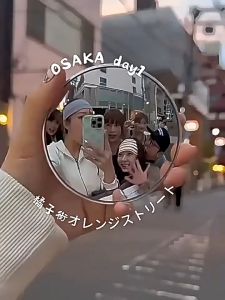 [Cute Pets] Travel Selfie Mirror Cat & Dog Sticker  Mini Convex Mirror | Wide Angle Reflector 9.5cm