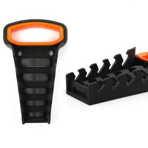 Nhiều ngăn chứa Ratchet Wrench chủ thuận tiện dụng cụ bằng nhựa giá lưu trữ cho truy cập nhanh và tổ chức nhà để xe hội thảo