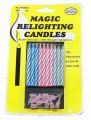 Lilin Ulang Tahun - Magic Relighting Candles - Lilin Magic ( Isi 10 Batang Lilin ) - Keep Blessing. 