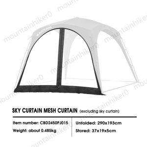 Blackdog Outdoor Quick Opening CanopyAutomatic Dome ShelterCamping Sunshade Canopy Pavilion Vestibule TentFor Glamping Outdoor Garden Waterproof