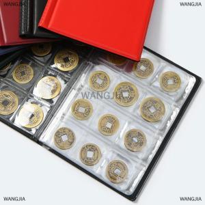 [COD] WANGJIA 120 Gram Coins Artificial PU Leather For Collector Gifts Multi-kinetic Coin Collection PVC Film Collection Book