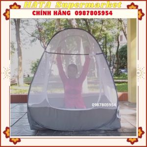 Mùng Màn Thiền Tự Bung Dệt 10/10 size D*R*C = 1m*1m*1m35 hàng Xuất Khẩu bảo hành 18 tháng Mùng Màn ngồi thiền tự bung hàng chính hãng Dệt 10/10