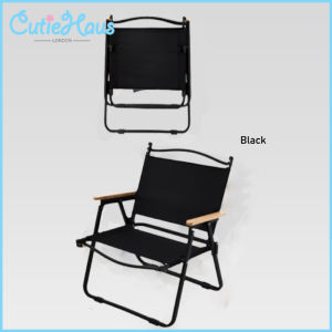 Cutiehaus Medium/Large Camping Portable Fishing Chair Camping Outdoor Foldable Lightweight Aluminum Alloy Folding Chair - Fulfilled by Cutiehaus