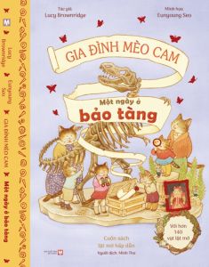 Sách - Gia Đình Mèo Cam: Một Ngày Ở Bảo Tàng