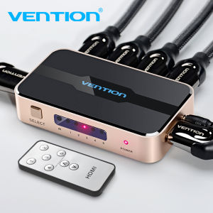 COD Vention HDMI Splitter 5 Input 1 Output HDMI Switch 5X1 for XBOX 360 PS4 Smart Android HDTV 4K 5 in 1 out HDMI Switcher Adapter