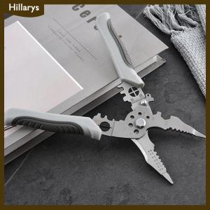 [Hillarys] Wire Stripper Decrustation Pliers Adjustable Electrical Wire Stripping Tool Non-slip Wire Stripper Crimper For Electrical Cable