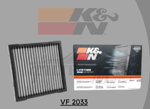 K&N Cabin Air Filter VF2033 (15-ON CIVIC /15-16 JAZZ BRIO HRV BRV MOBILIO/14-17 CITY/CRV 18)