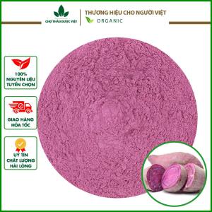 Bột khoai lang tím sấy lạnh 500g ( Bột hữu cơ tạo màu bột ăn dặm cho bé) - Chợ Thảo Dược Việt