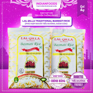 Gạo basmati Ấn Độ dành cho người tiểu đường túi 1kg