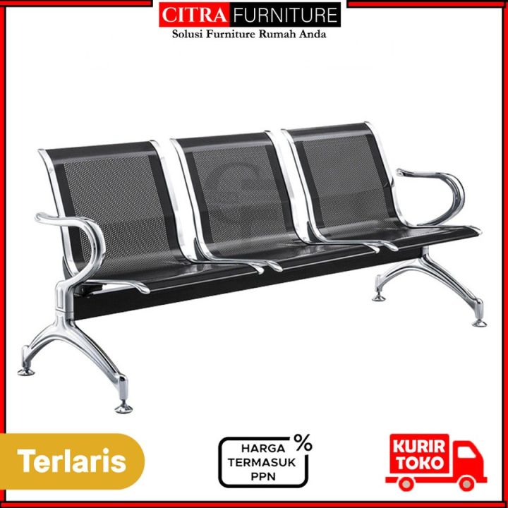 Kursi tunggu bandara dudukan |Airport chair seater|Kursi Besi