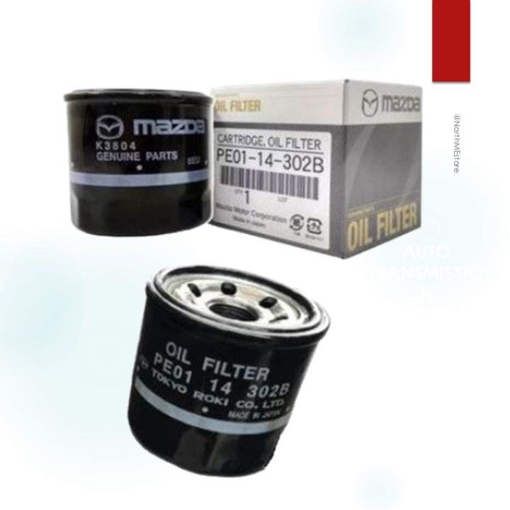 Mazda Genuine Oil Filter PE01-14-302B | Lazada