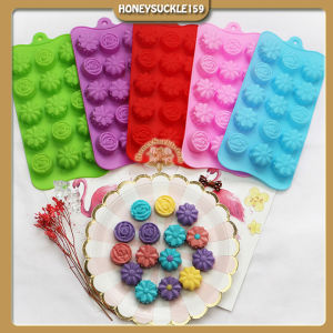 Khuôn Silicon Socola Thạch Kẹo Dẻo 15 Tim Bầu