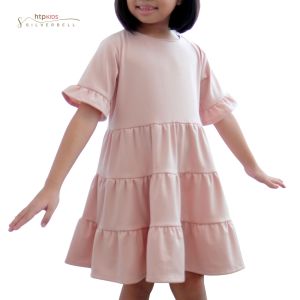 Silverbell HTP Kids Girls Ruffle Layered Dress