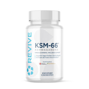 Thực Phẩm Bảo Vệ Sức Khoẻ Revive KSM-66 Ashwagandha - Giảm Căng Thẳng Tăng Cường Năng Lượng & Hỗ Trợ Sức Khỏe Toàn Diện - - Hỗ trợ giấc ngủ ngon: Giúp thư giãn tinh thần cải thiện chất lượng giấc ngủ.  - Hỗ trợ chức năng não bộ: Tăng cường trí nhớ sự t