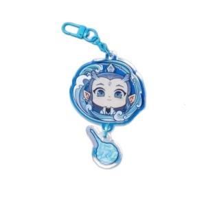 Anime Inspire Nezha Acrylic Pendant Charm for Fashionable Women and Personalize Styles Gifts Seekers Daily Use