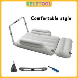 Portable Toddler Airplane Bed Baby Child Inflatable Mattress Air Bed Seat Extender Sleeping Mattress For Travel Car Road Trip