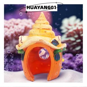 HUAYANG01 [2023 new HOT FASHION] lazlook ที่พักพิงหอยสังข์บ้านเห็ดของตกแต่งตู้ปลาของตกแต่งตู้ปลาตู้ปลาตู้ปลาที่พักพิงสำหรับเลี้ยงกุ้งปลา
