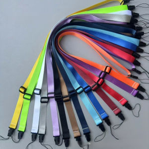 Adjustable Lanyard 15mm Double Clip Strap/Neck Strap For Mini Fan/Car Sewing Accessory/Extendable Design For Hands-Free Carrying/Travel Students