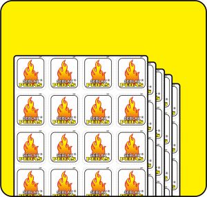 cetak & cutting STIKER / pola cutting/ stiker kromo