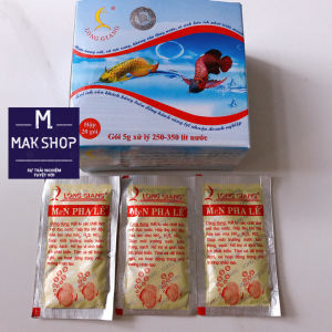 (Men Vi Sinh) 3 Gói Men Pha Lê Cho Hồ Cá Cảnh Hồ Thủy Sinh Xử Lý Chất Thải Làm Trong Nước