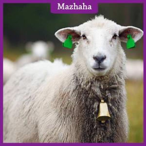 Mazhaha กระดิ่งทองแดงสำหรับแกะวัวม้าวัวขนาดใหญ่แบบหนา