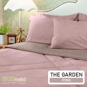 FAIRmaid  ปลอกหมอนหนุน ขนาด 19นิ้ว x 29นิ้ว / ปลอกหมอนข้าง 14นิ้ว x 44นิ้ว ลาย The Garden